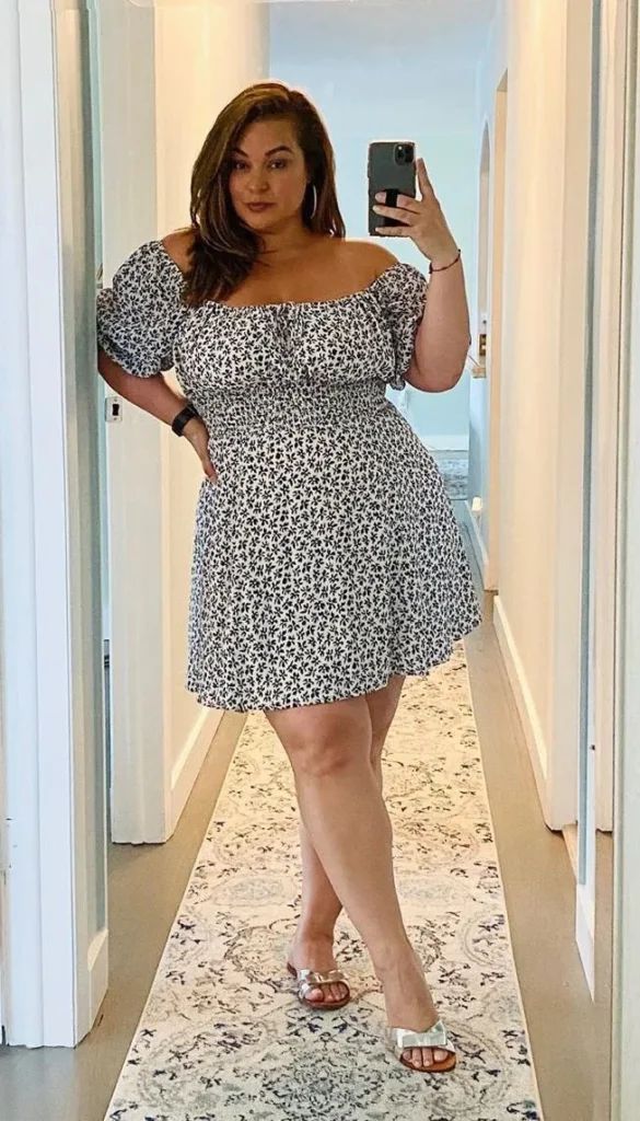 Feminine & Breezy: Square-Neck Sundress & Espadrilles