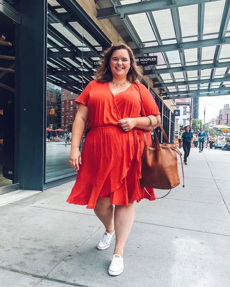 Effortless Chic: Ribbed Tank Dress & Sneakers