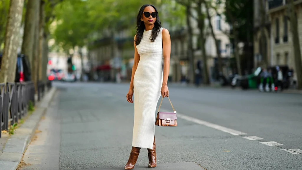 Ribbed Tank Dress & Chic Accessories