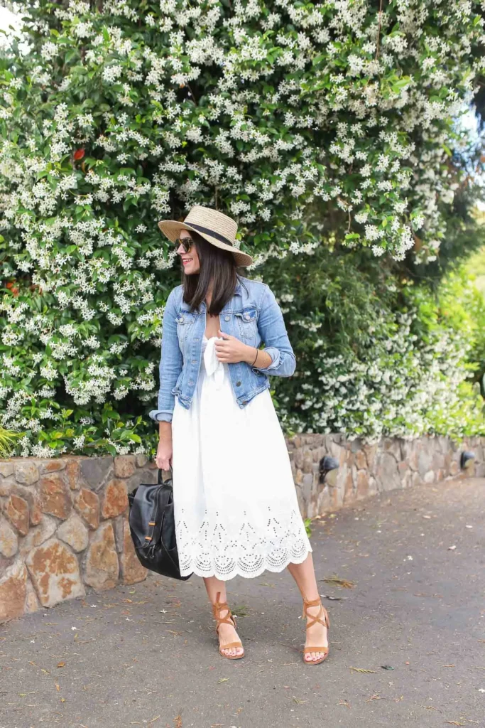 Elegant & Effortless: Midi Wrap Dress + Block Heels