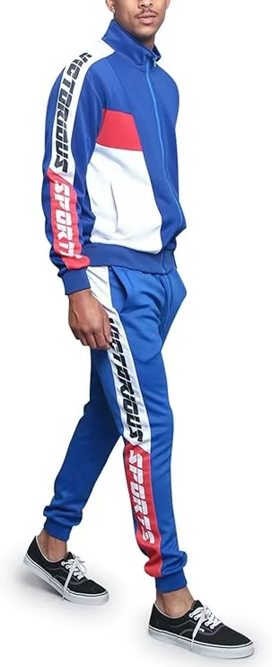 Colorblock Shirt + Joggers + Retro Sneakers – Bold & Sporty Vibes