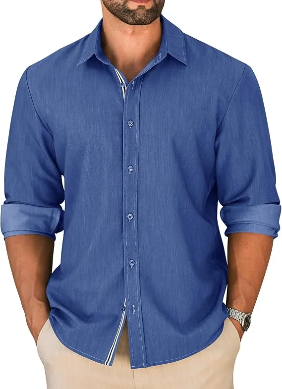 Crisp Button-Up with Denim & Chelsea Boots Vibe
