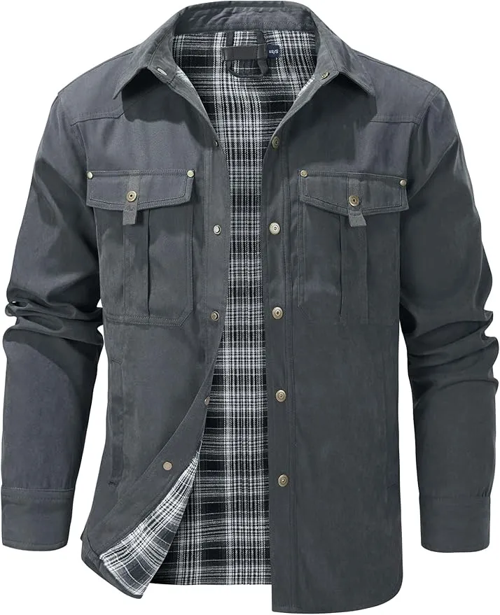 Rugged Refinement: The Shacket Look