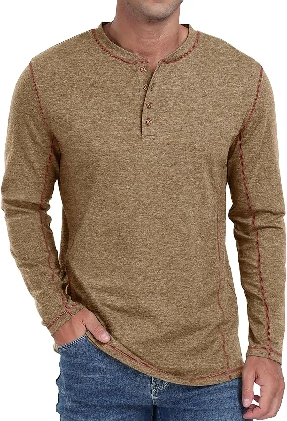 Henley Shirt Outfit for Effortless Smart Casual Style